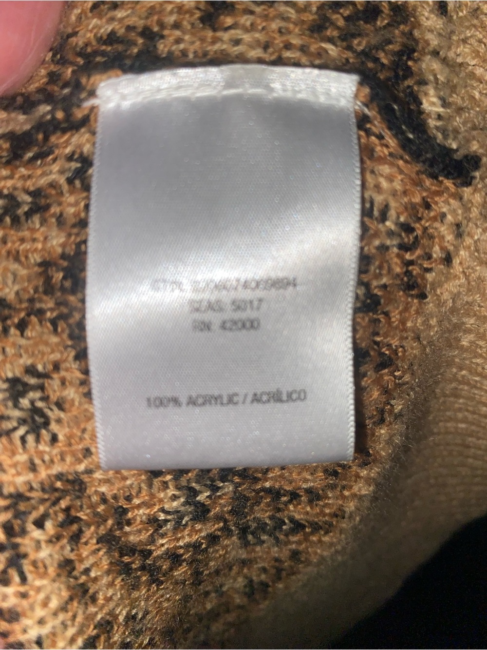 Adam Levine Long Sleeve
Open Front Leopard
Print Cardigan Sweater. New SZ M - Picture 5 of 5